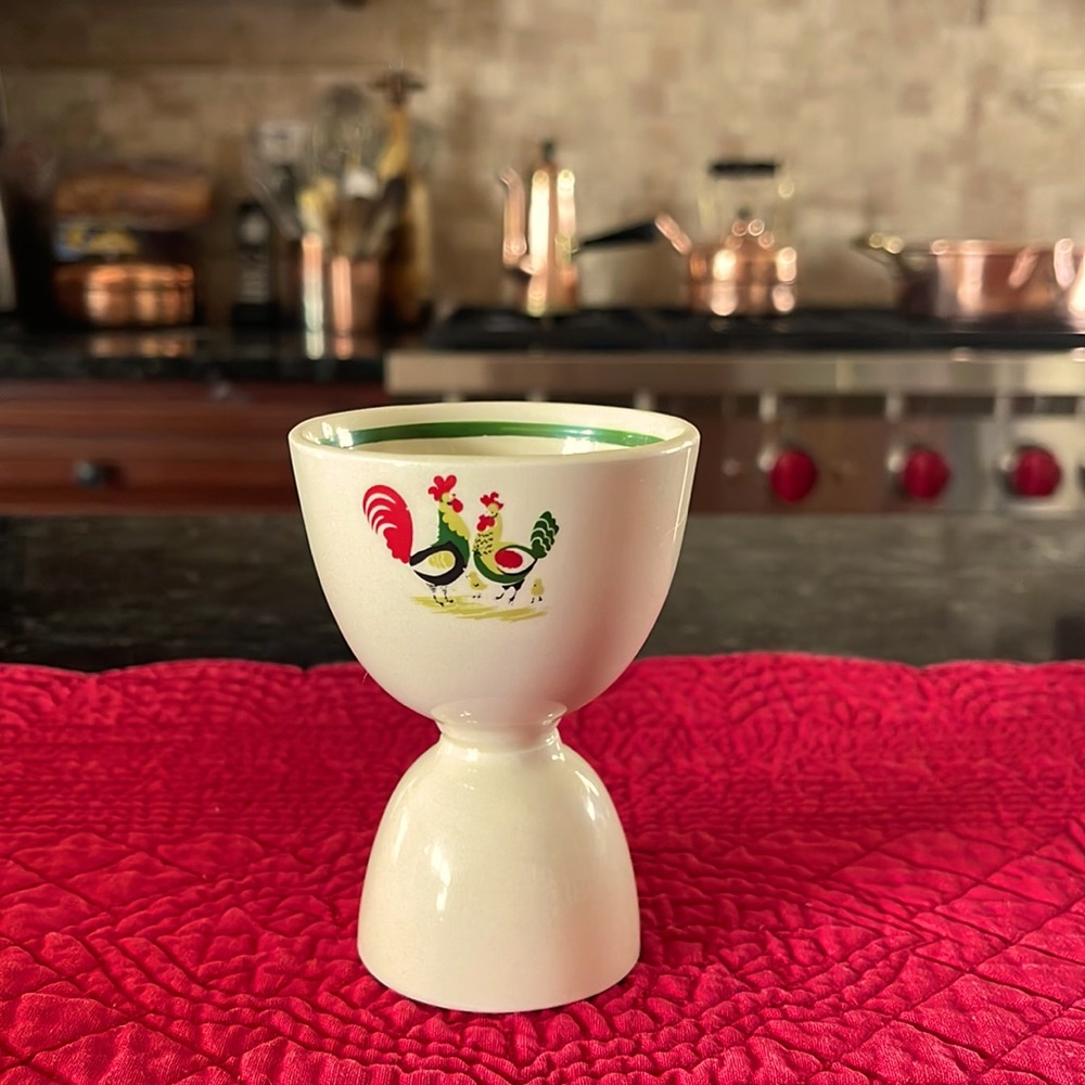Vintage double Egg Cup